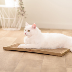 Лежанка-когтеточка Сота-Мини (53х25,5х2,5 см) из сотового картона для кошек