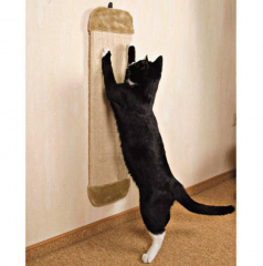 Когтеточка-доска для кошек Jumbo для подвешивания, бежевая, 3х18х78 см