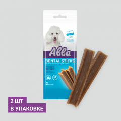 Dental sticks лакомство для собак средних пород Палочки Дентал M, 36г (2шт в упаковке)