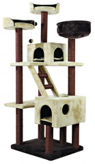 Домик для кошек Felicitas, 190 см, коричневый/бежевый