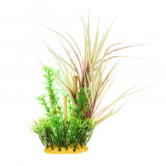 Растение композиция красно-зеленая трава 20см