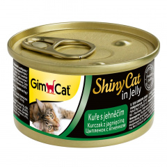 GimCat ShinyCat Консервы для кошек из цыпленка с ягненком, 70 г
