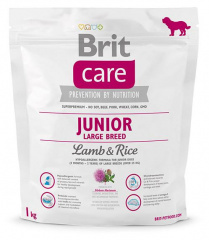 Care Junior Large Breed для щенков крупных пород, ягненок с рисом