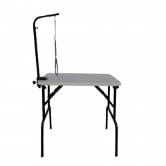 Стол для груминга S1 складной серый, 90х60 см