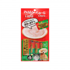 Лакомство-пюре Куриное филе со вкусом говядины (4x14 гр.) для собак Churu