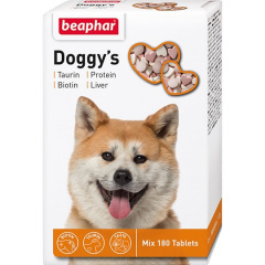 Doggy`s Витамины для собак биотин/таурин/ протеин/печень, уп. 180 шт.