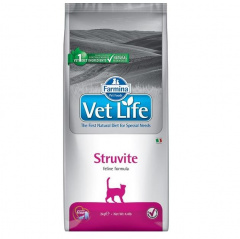Vet Life Struvite диетический сухой корм для кошек при мочекаменной болезни, с курицей, 2кг