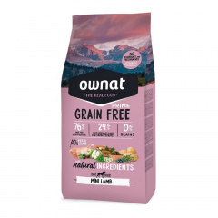Mini Grain Free Сухой корм беззерновой для собак мелких пород, с ягненком, 1 кг