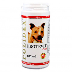 Протевит Плюс Мультивитаминный комплекс для собак, 500 таблеток