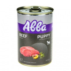 Puppy Консервы для щенков всех пород, с говядиной, 400 гр.