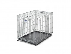 Переноска-клетка Residence для кошек и собак мелкого и среднего размера, 76х53х61 см, серая