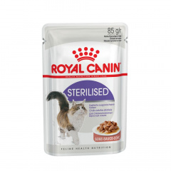 Sterilised Влажный корм (пауч) для стерилизованных кошек, в соусе, 85 гр.