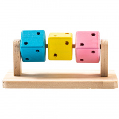 Игровые кубики для хомяков, 14x7,5x5,8 см