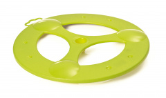 Летающий диск для собак диаметр 23 см зеленый
