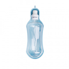 Бутылка для воды для собак, 500 мл, голубая