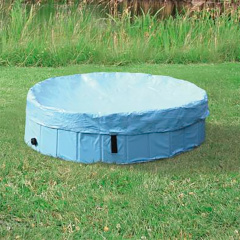 Крышка для бассейна для собак арт.39482, ø 120 см, светло-голубой