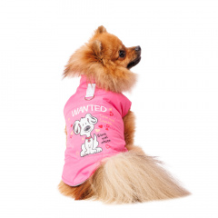 Куртка для собак L розовый (унисекс)