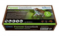 Forest CocoSoil Натуральный грунт для террариумов Кокосовый субстрат,7л из 600г