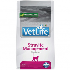 Vet Life Struvite Management диетический сухой корм для кошек при мочекаменной болезни, с курицей, 400г