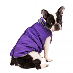 Куртка на молнии для собак Французский бульдог 2 XL фиолетовый (унисекс)