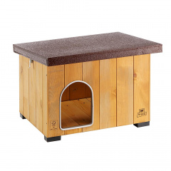 Будка деревянная для собак Canile Baita 50, 56x46,5x41,5 см