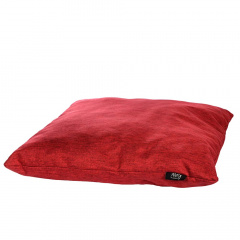 Подушка для лежака на автомобильное сиденье для кошек и собак мелкого размера, красная, 45х45 см