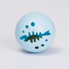 Игрушка для кошек Мячик с шариком из кошачьей мяты, 4,7 см