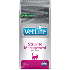 Vet Life Struvite Management диетический сухой корм для кошек при мочекаменной болезни, с курицей, 2кг