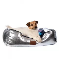 Лежак Space-Travel для кошек и собак мелких и средних пород, 80х55х23 см, мультиколор
