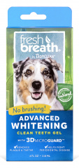 Отбеливающий гель для чистки зубов для собак Свежее дыхание, 118мл 