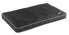 Подушка-лежак для животных POLO 95 черная, со съемным непромокаемымчехлом нейлон 60х95х8 см