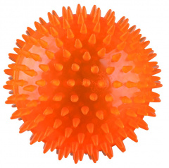 Игрушка для собаки Мяч игольчатый, резина, ф 12 см