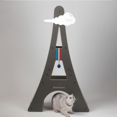 Когтеточка напольная для кошек Париж, 100х62,5х28,4 см