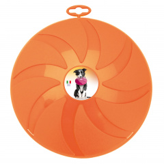 Летающий диск оранжевый