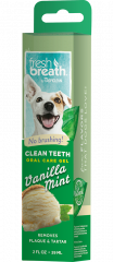 гель для собак для чистки зубов ваниль/мята