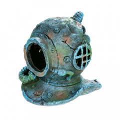Декорация для аквариума шлем водолазный, 18x18x20см