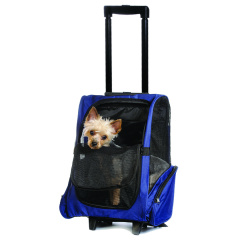 Сумка-рюкзак на колесиках 3в1 для собак и кошек, 36х30х49/99см