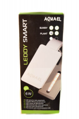 Светильник с креплением 6вт LEDDY SMART LED PLANT белый, для нано-аквариумов, 8000 К