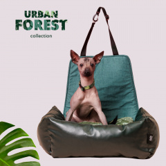 Лежак для автомобильного сиденья для кошек и собак Urban Forest, 60х60 см