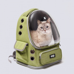 Рюкзак c прозрачным окошком для переноски кошек и собак, 42х34х27 см