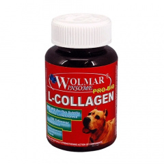 Wolmar Winsome Pro Bio L-Collagen, Витаминно-минерально-аминокислотный комплекс для восстановления соединительных суставных тканей у собак, 100 таблеток