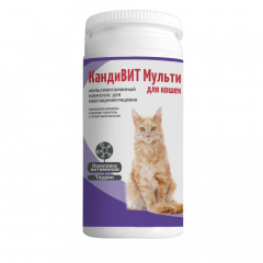 КандиВИТ Мульти Кормовая добавка для кошек, 50 таблеток