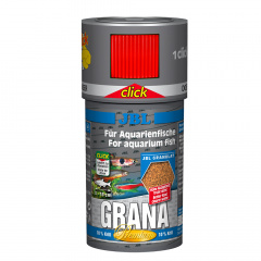 Grana CLICK Основной корм премиум для небольших аквариумных рыб, гранулы