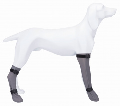 Защитные носки для собак L: 10 и 40 см, серый