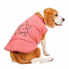 Куртка-жилетка для собак 3XL розовый (унисекс)