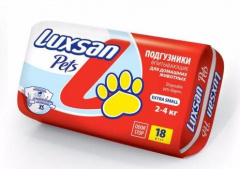Подгузник для кошек/собак 2-4 кг Люкссан премиум № 18
