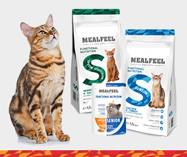 Mealfeel сухой корм для кошек состав