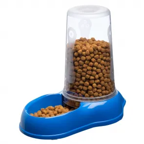 Ферпласт Механическая пластиковая кормушка AZIMUT 3000 для воды и сухого корма для кошек и собак
