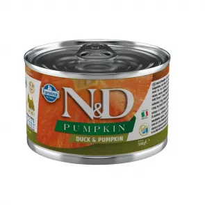 N&D PUMPKIN влажный корм для собак, с уткой и тыквой, 140г