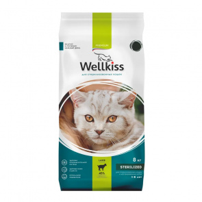 Adult Sterilized Корм сухой для кошек Стерил с ягненком, 8 кг